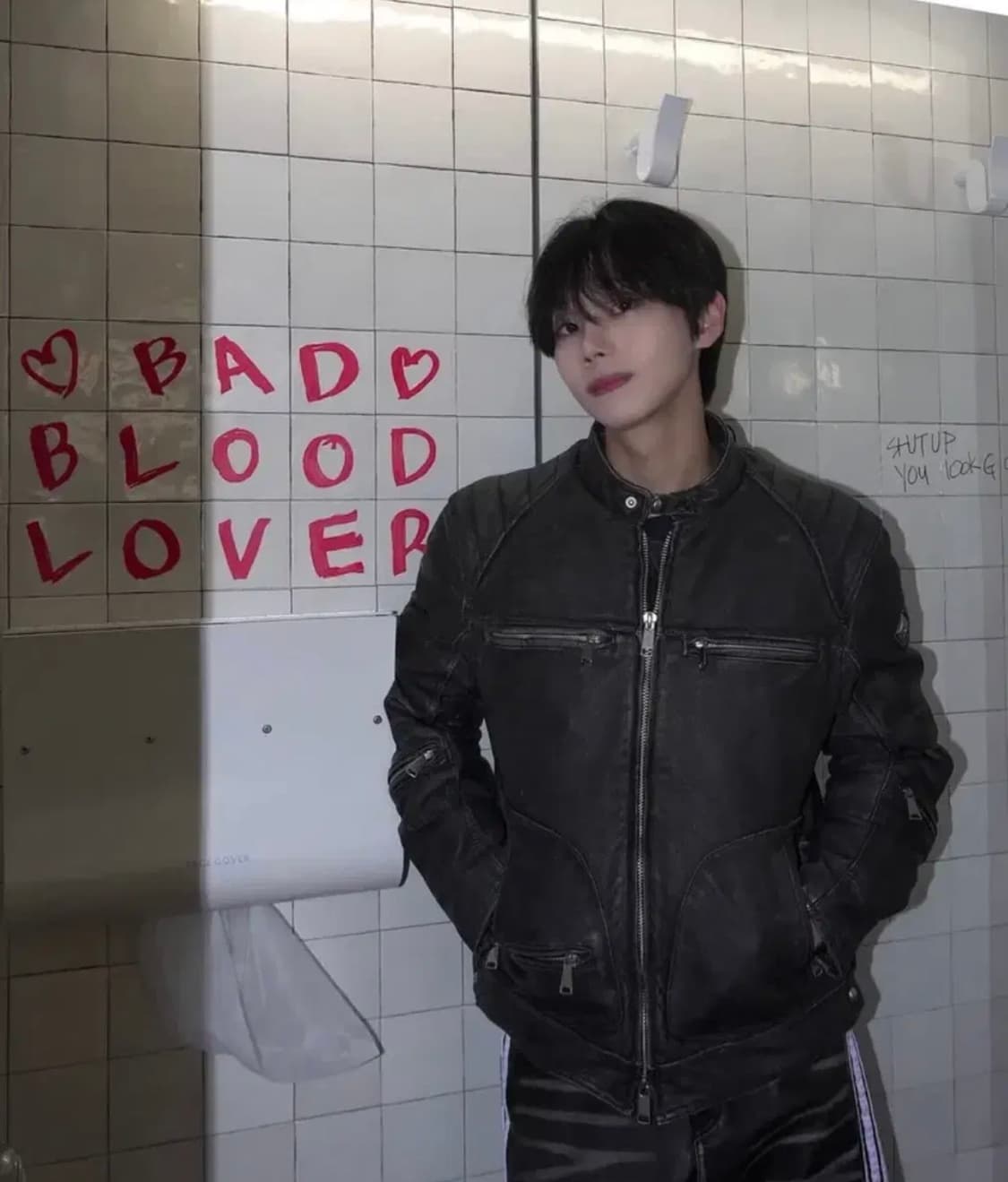 배드블러드 레더 가죽자켓 교환 또는 판매합니다. 상품이미지4