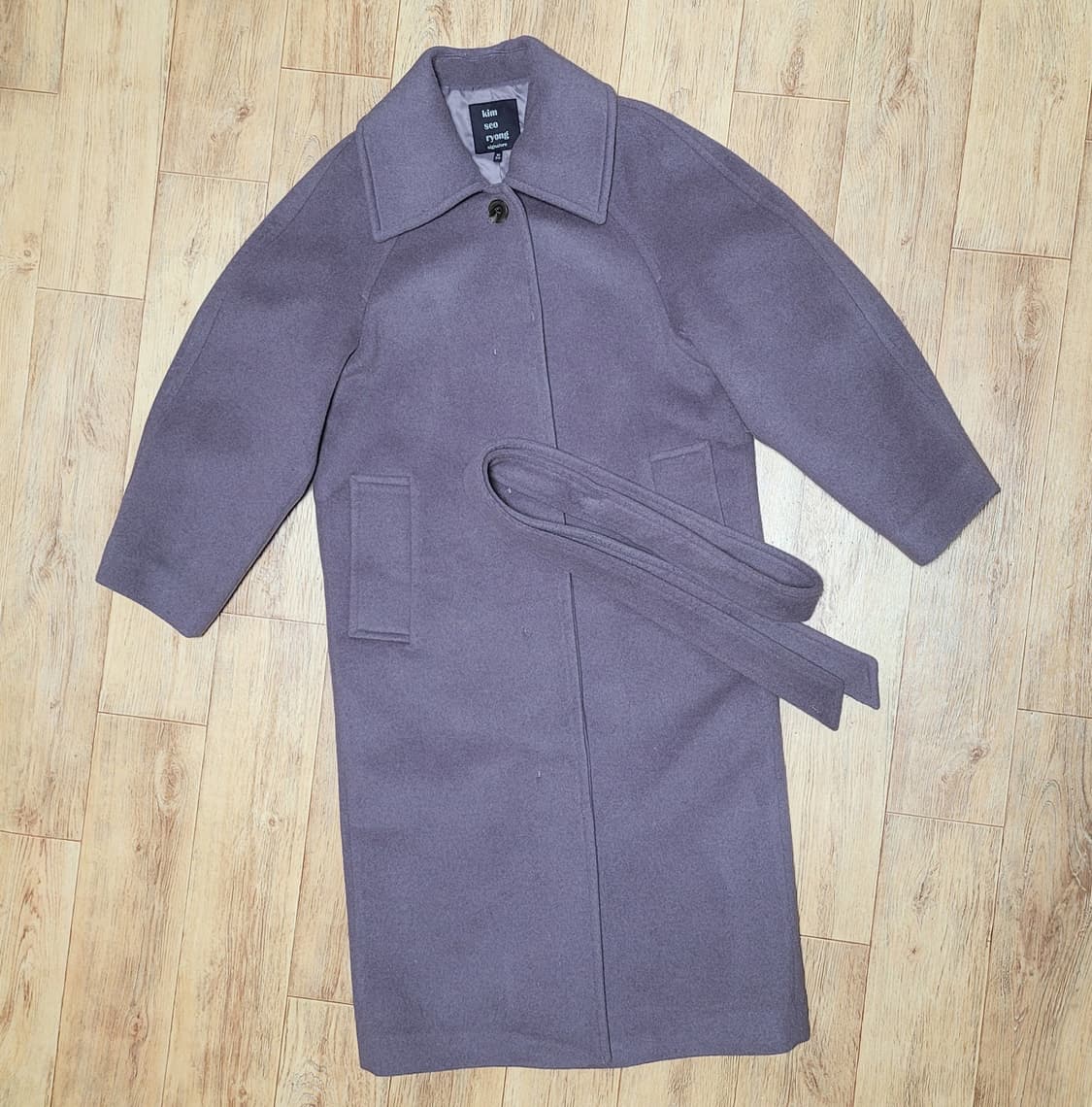 김서룡(kim seo ryong) 캐시미어 발마칸코트 44-55 새상품 상품이미지4