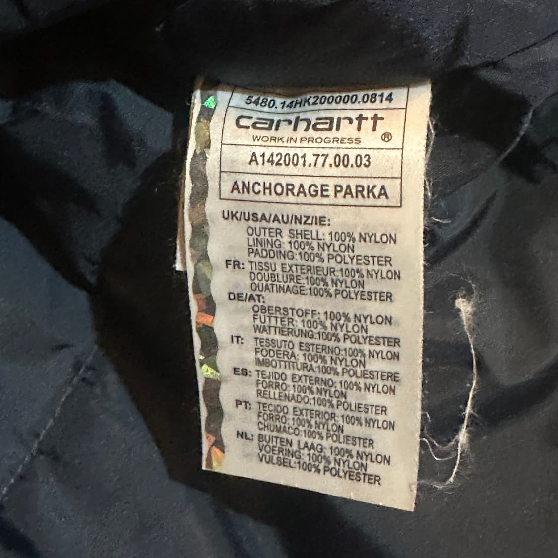 칼하트 패딩 점퍼 상품이미지5