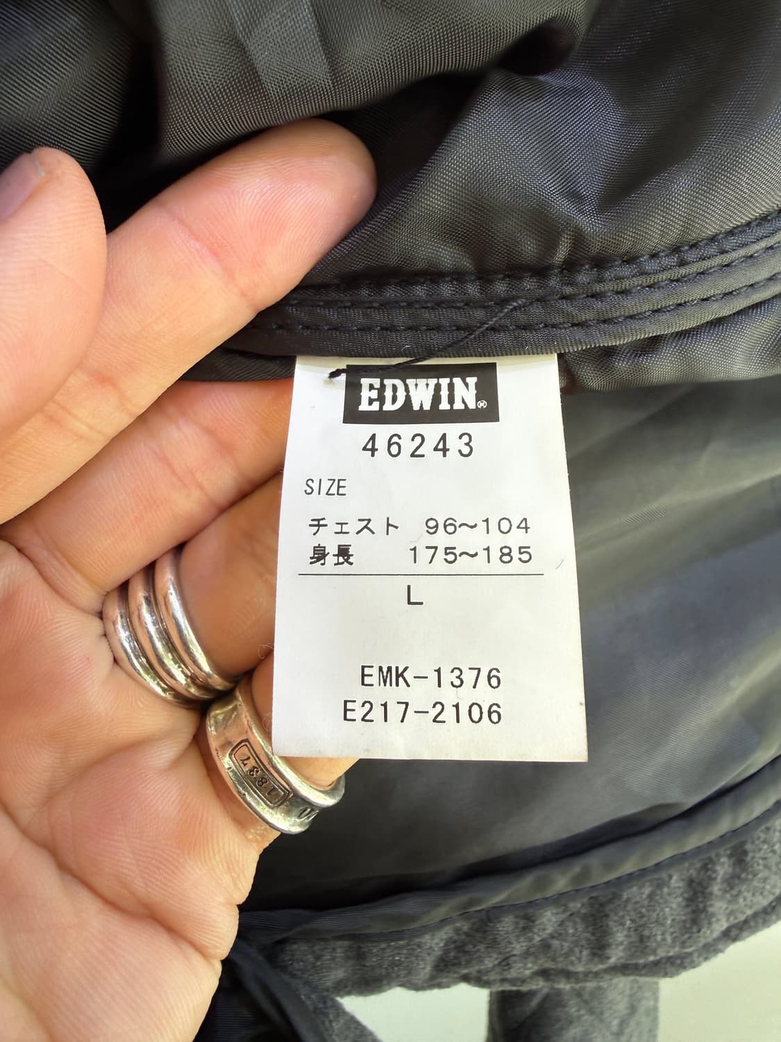 EDWIN 퀼팅 자켓 상품이미지6
