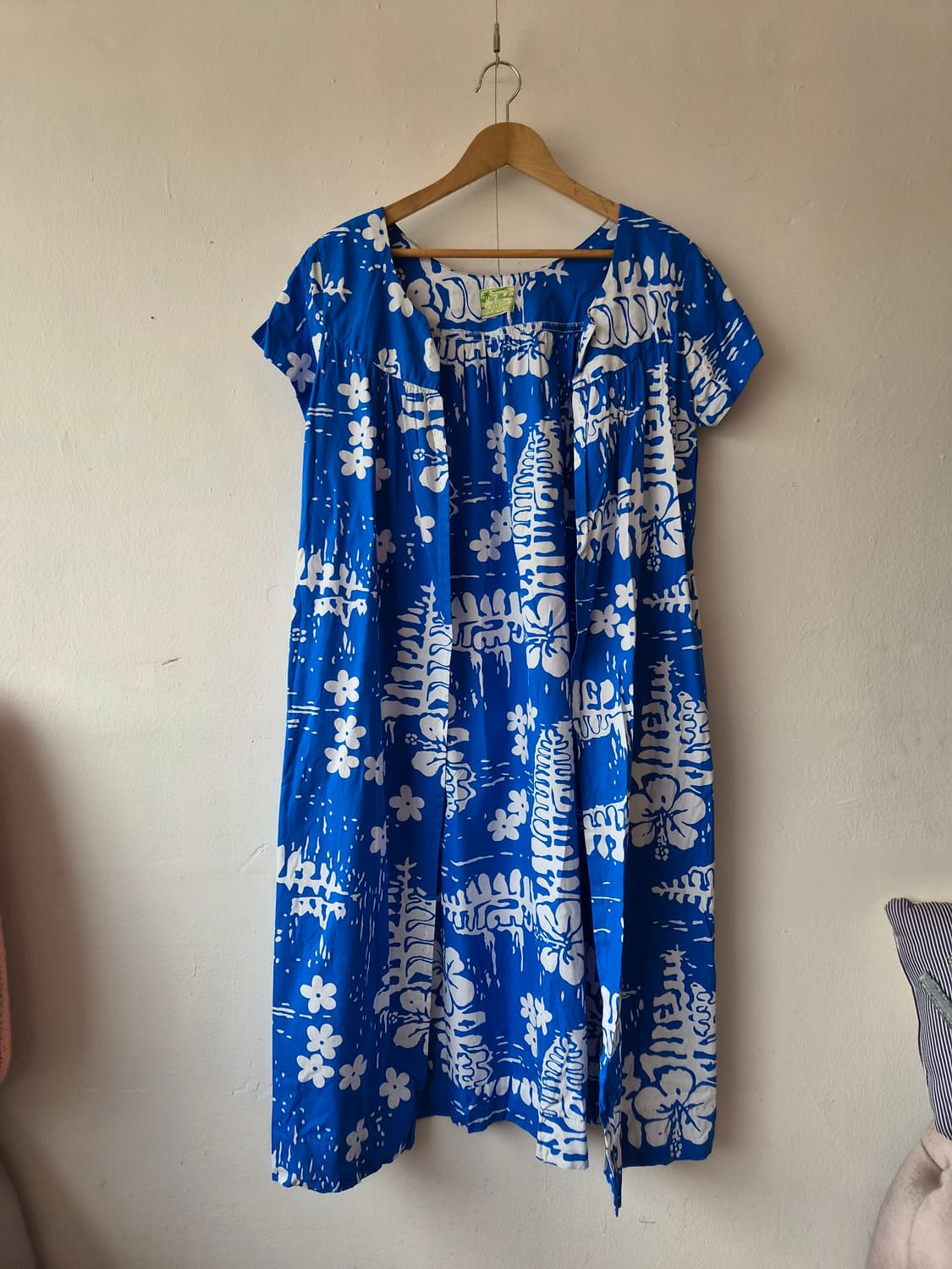 Ui-Maikai 하와이 여성 하와이안오픈롱로브 상품이미지2