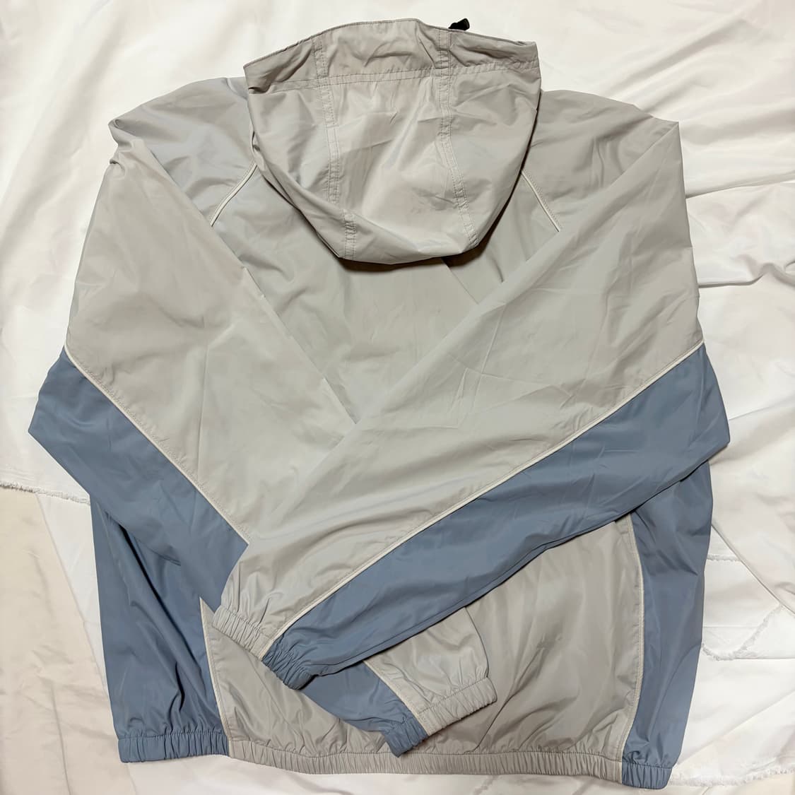 파이핑 스타테일 후드 트랙자켓 그레이지 상품이미지9