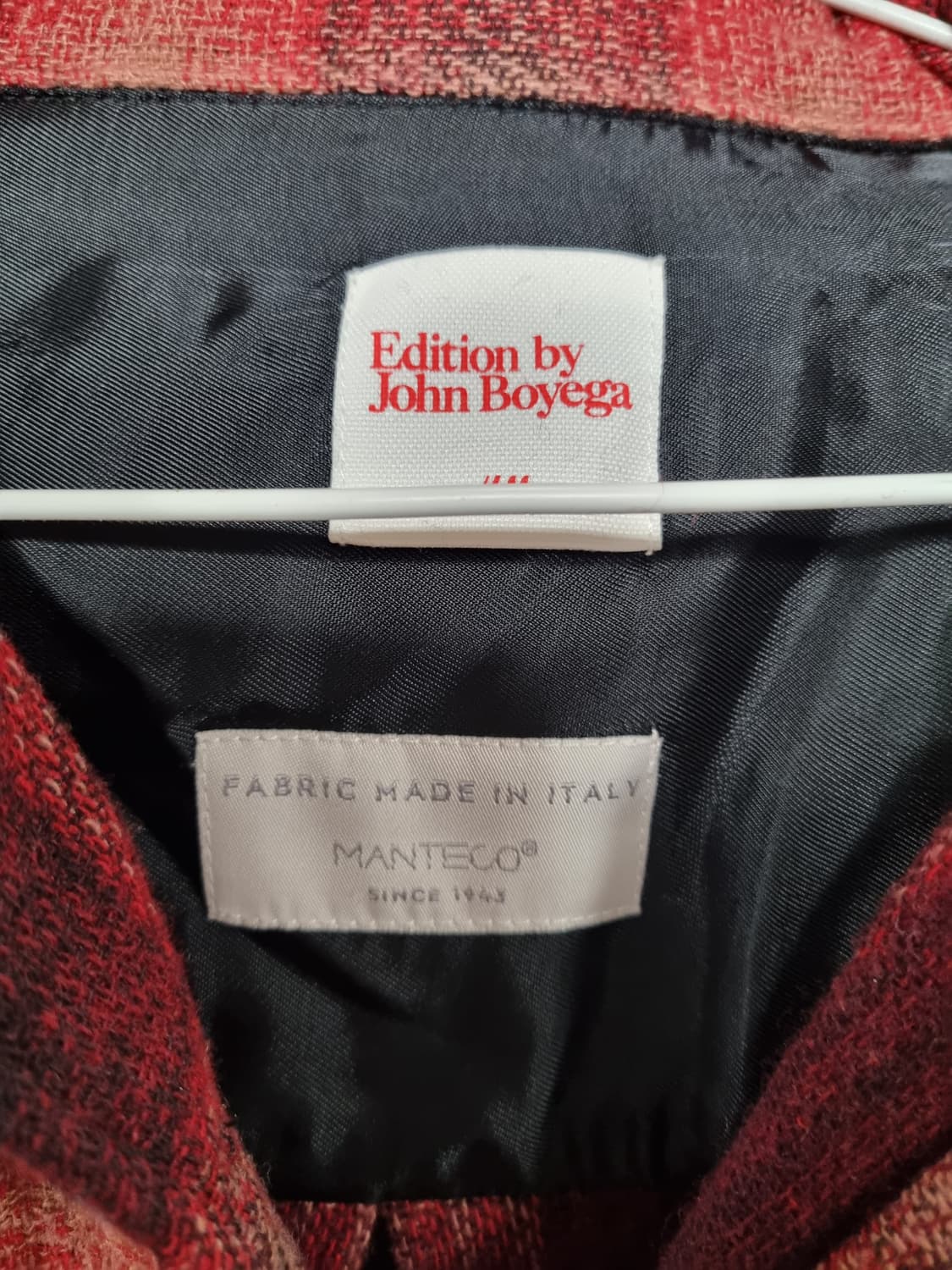 H&M 존 보예가 체크셔츠  상품이미지3