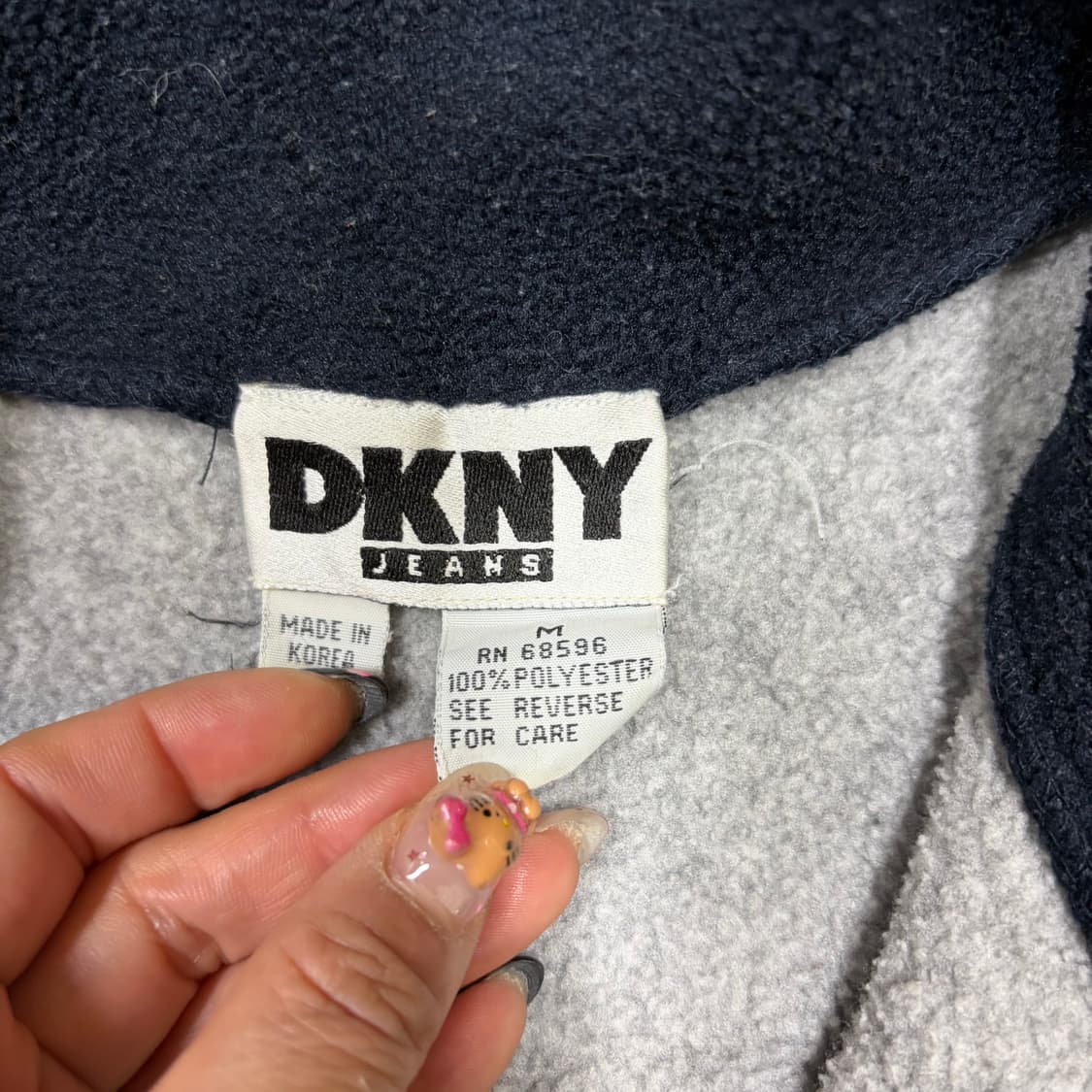 DKNY 반집업 후리스[2767] 상품이미지6