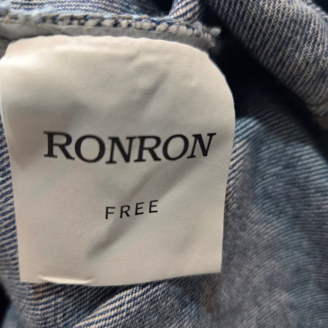 RONRON 론론 데님 오버핏 워크 자켓 상품이미지10