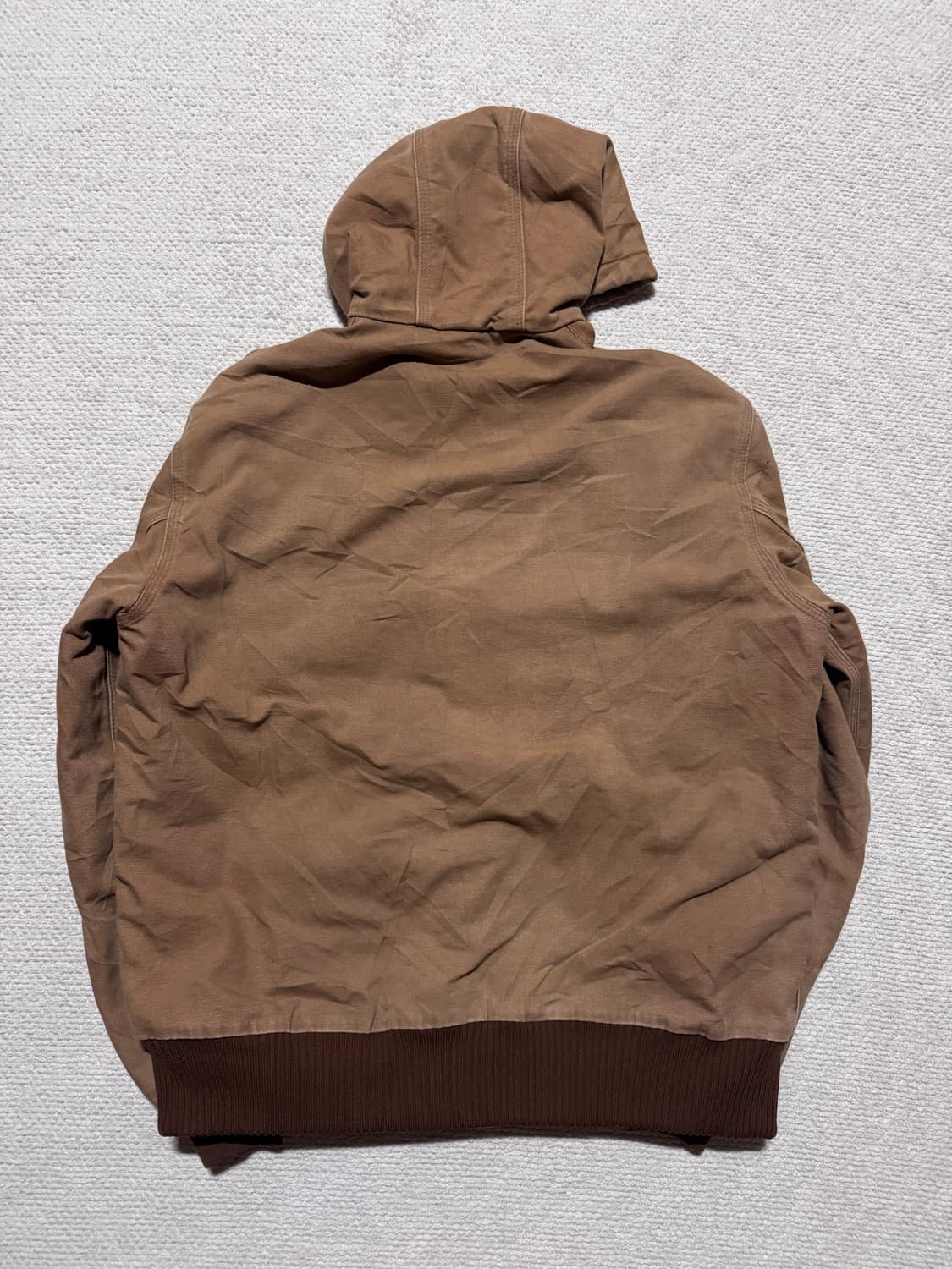 칼하트 USA made J140 브라운 액티브 자켓 M 상품이미지7