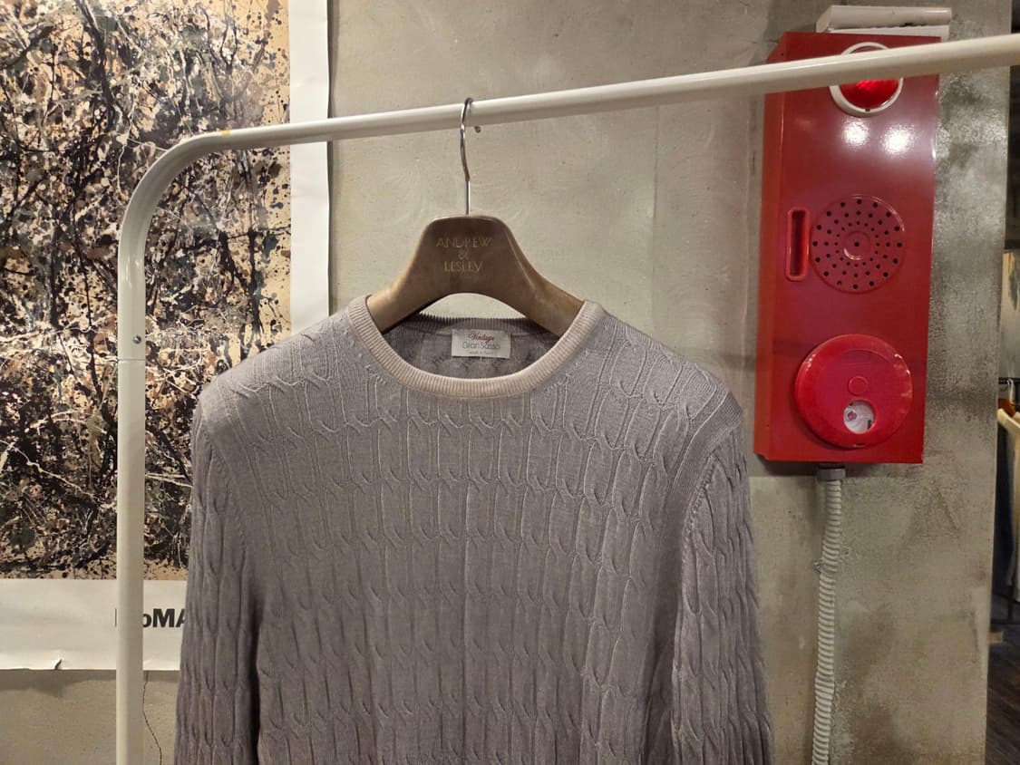 그랑싸소 케이블니트 상품이미지3