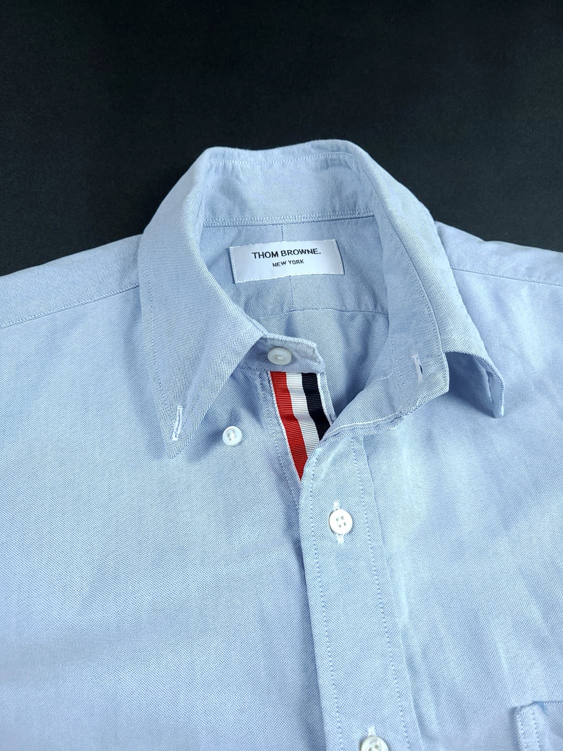 톰브라운 히든삼선 옥스포드 셔츠 상품이미지3