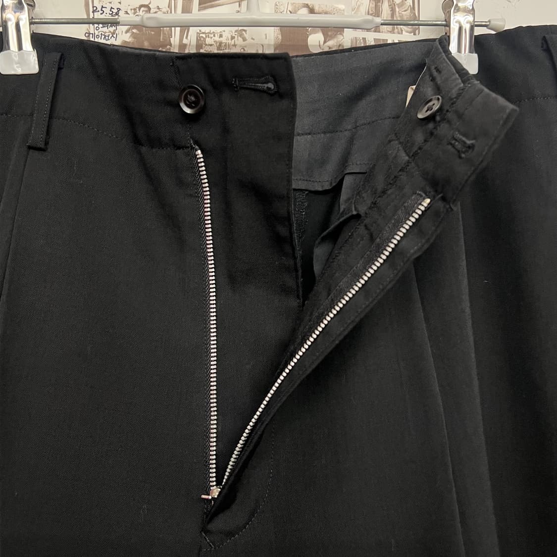 요지아마모토 울 투턱 트라우저 팬츠 상품이미지5