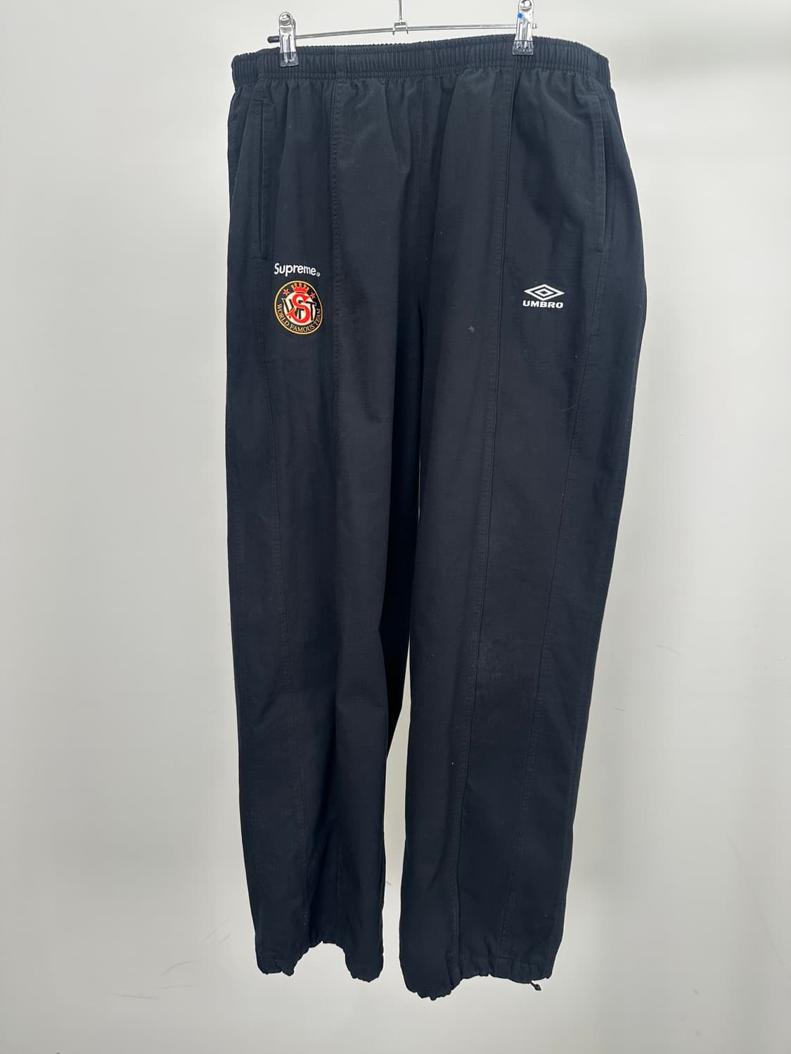 슈프림 x 엄브로 코튼 립스탑 트랙 팬츠 2XL 상품이미지1