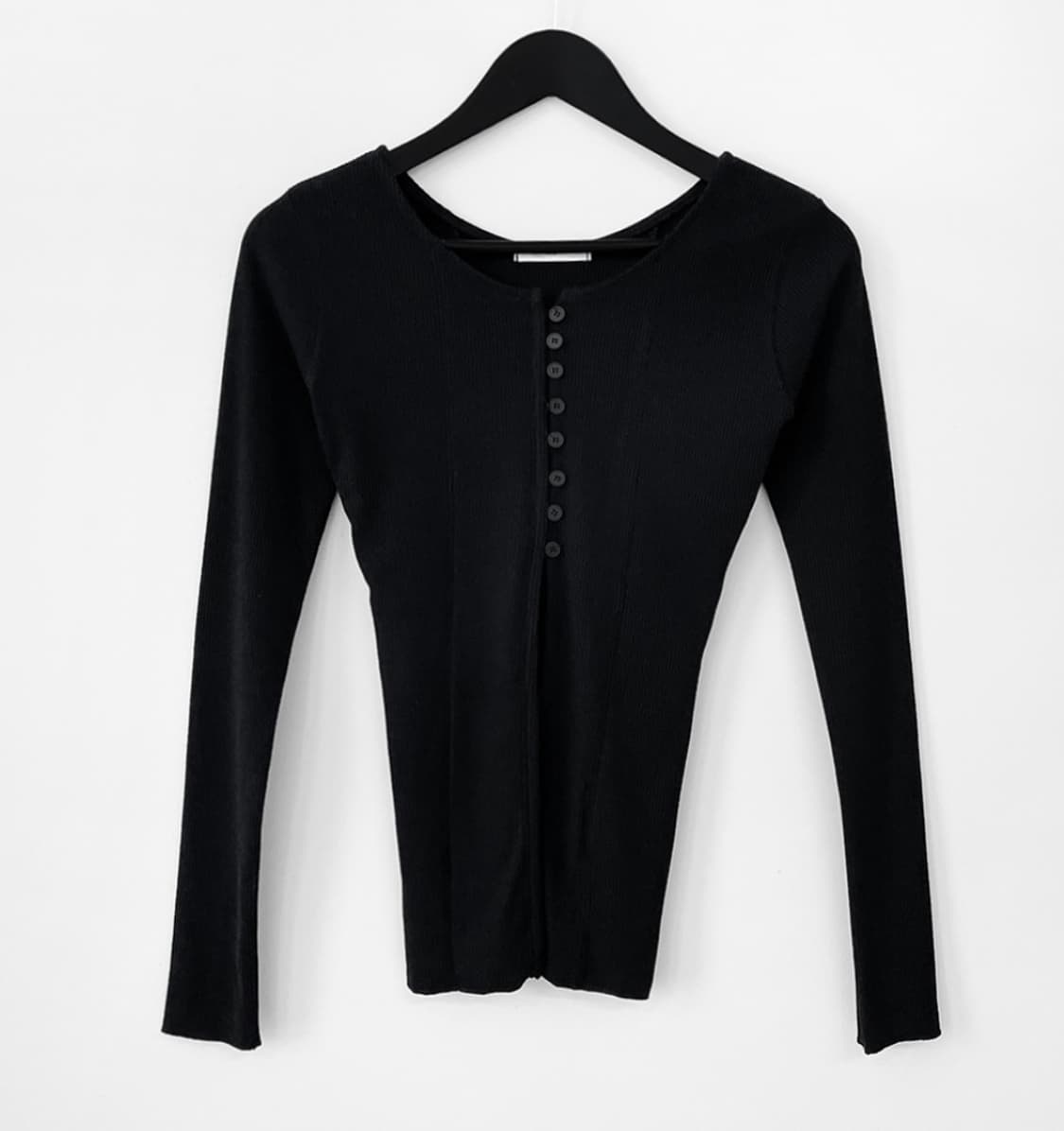 므넴 단추 가디건 상품이미지2