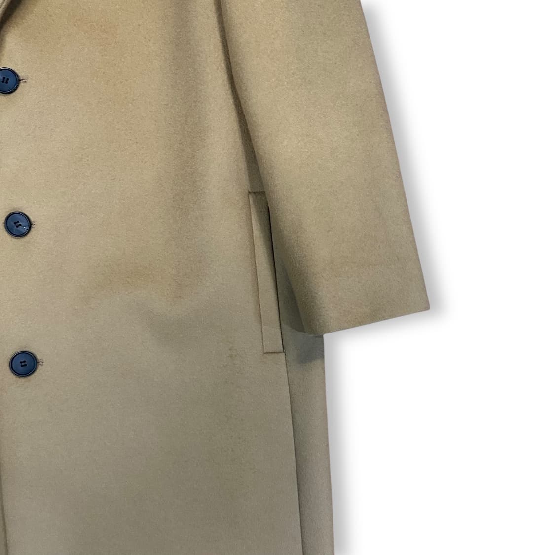 인사일런스 울캐시미어 싱글코트 상품이미지3