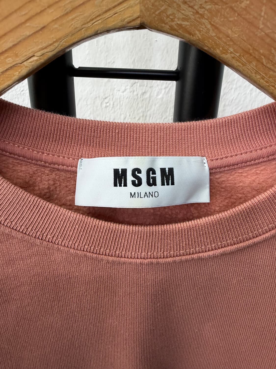 정품) MSGM 밀라노 로고 여성 맨투맨 S 상품이미지5