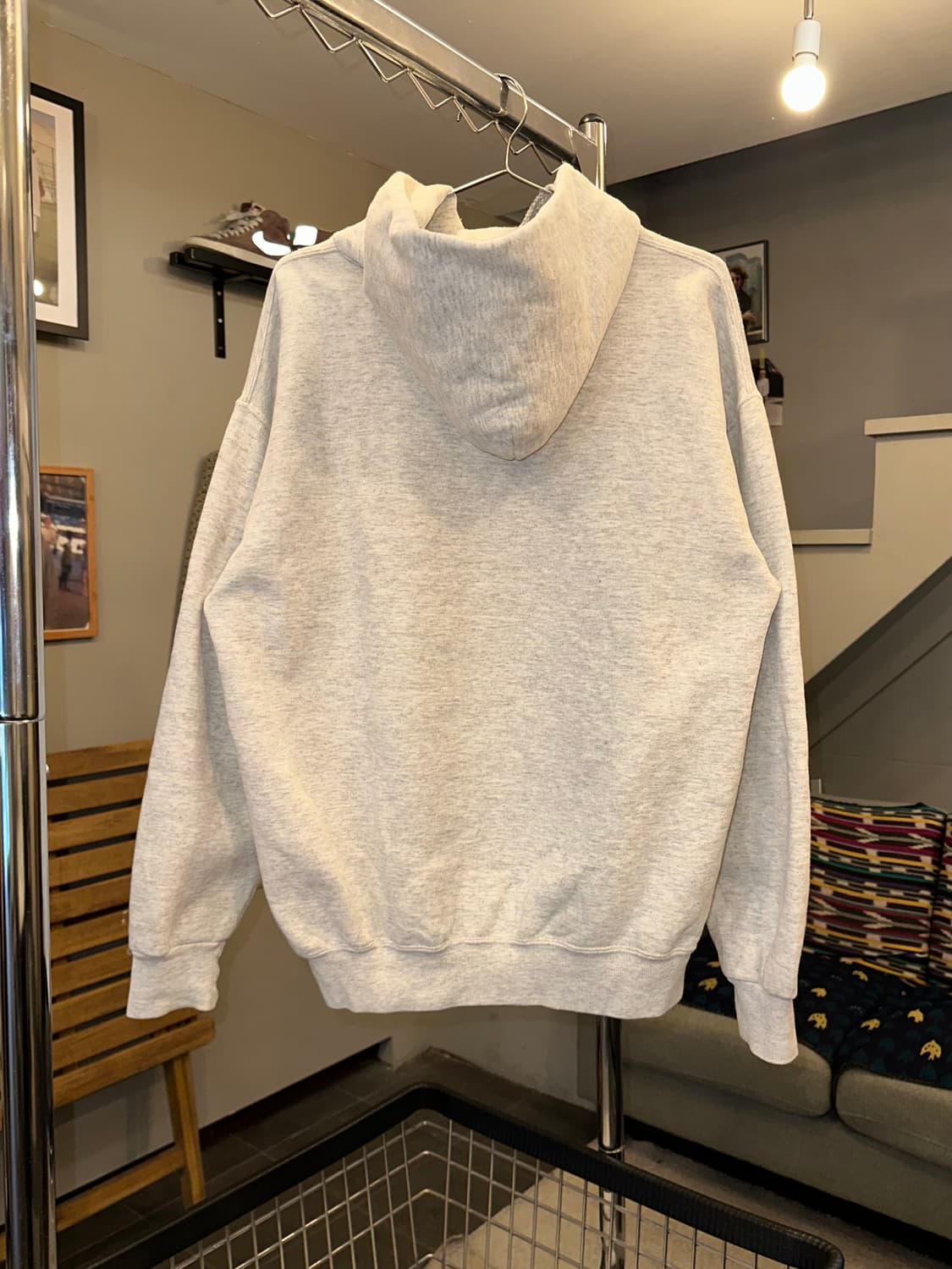 90‘s Nutmeg NBA Lakers logo hood 상품이미지8