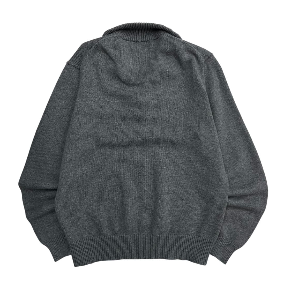 폴로 랄프로렌 네이비포니 그레이 니트 반집업 M 상품이미지3