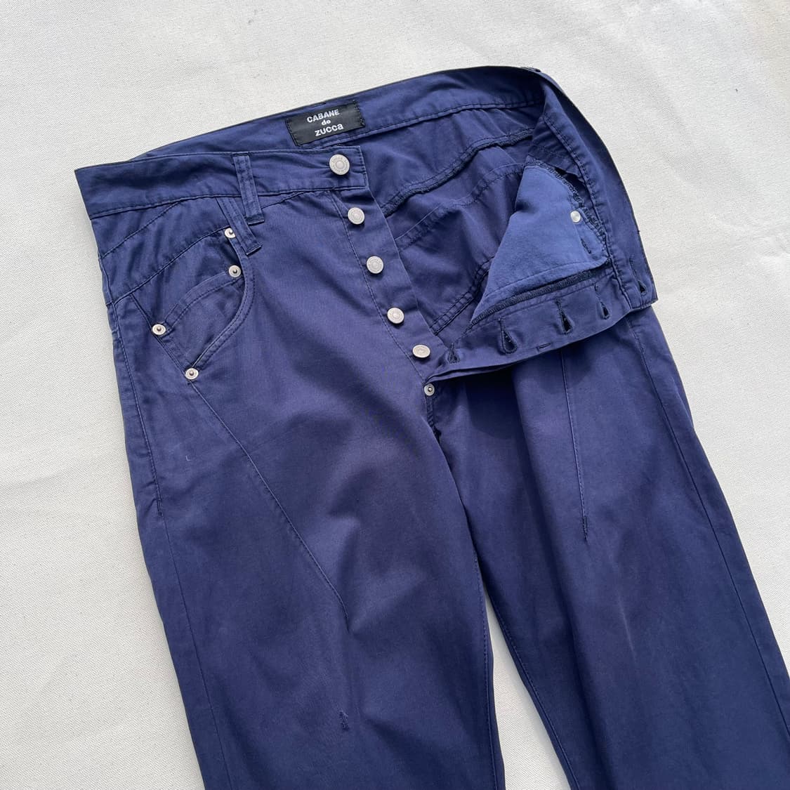 00s 카반드주카 구조 플레어 팬츠 상품이미지2