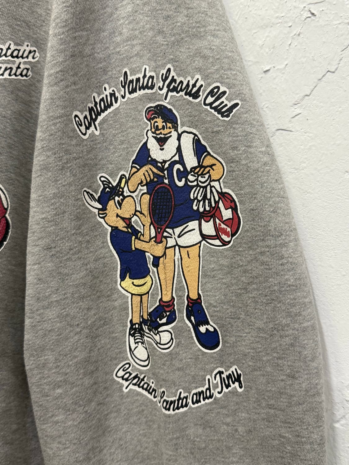 L) 80s Captain Santa Sports Club Sweatsh 상품이미지6
