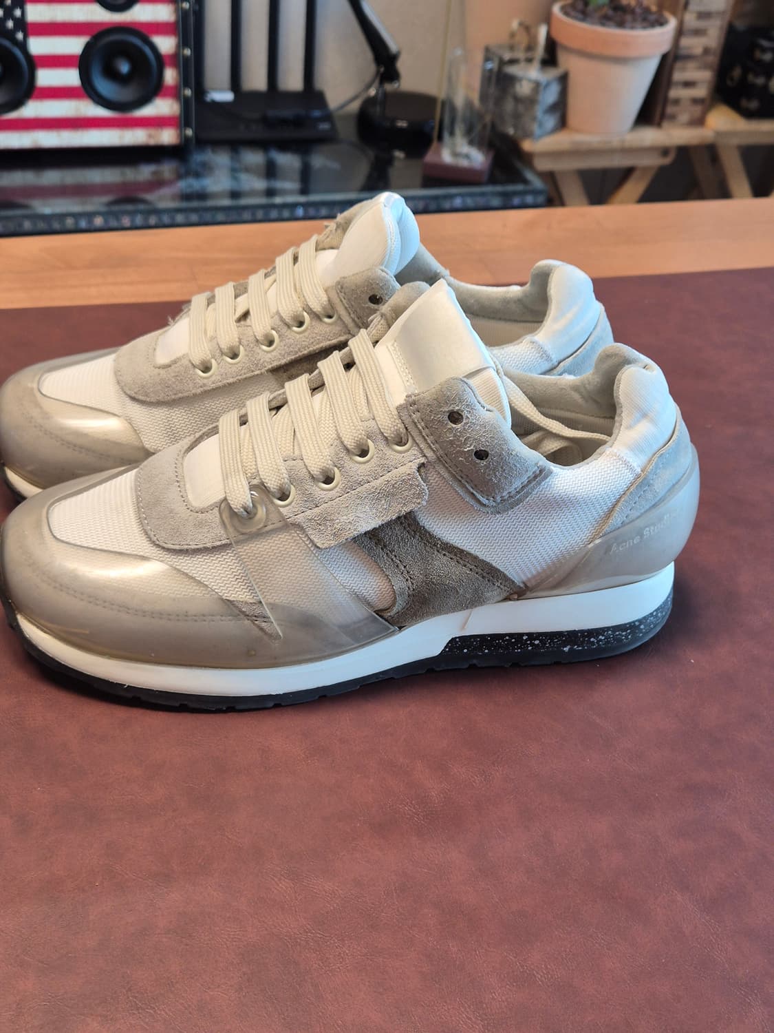 250-255(39) 정품 아크네 스튜디오 지미라벨 스니커즈  상품이미지1