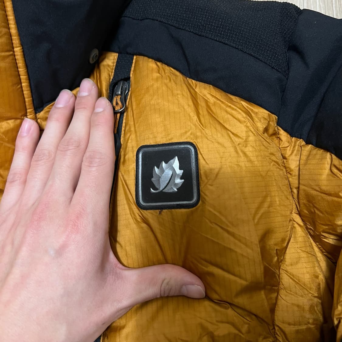 라푸마 구스다운 버티컬 800 대장급 패딩 S/90  상품이미지6