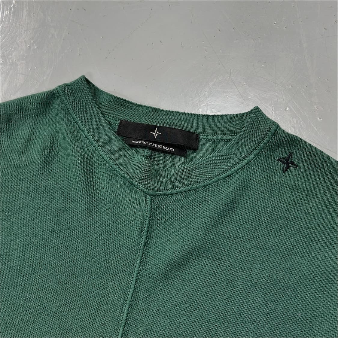 스톤아일랜드 04AW 절개 크루넥 니트  상품이미지5