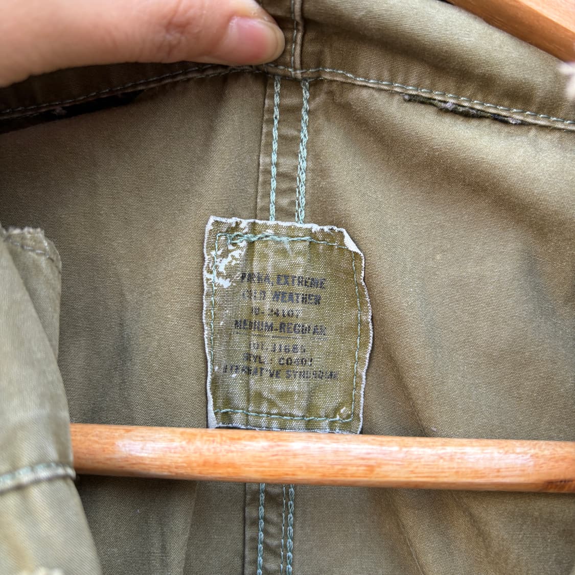 Vintage 빈티지 피쉬테일 야상 자켓 상품이미지3