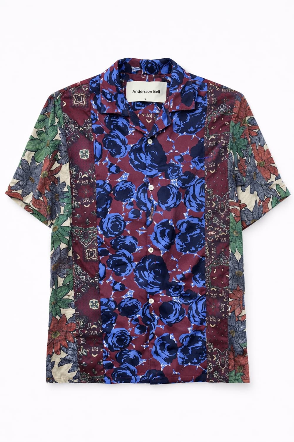 앤더슨벨 Fantasia 프린트 반팔 셔츠 L 상품이미지1