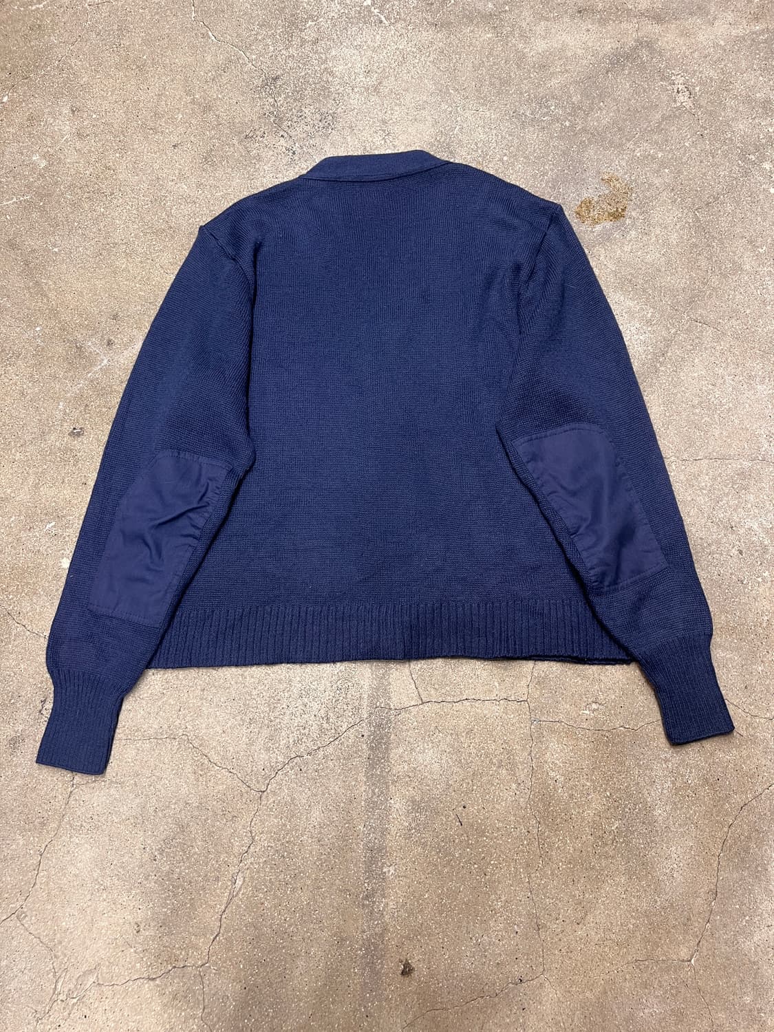 미군 기병대 울 니트 가디건 상품이미지2