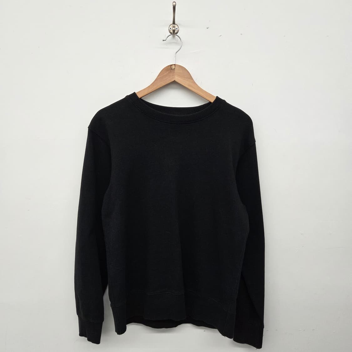 아비렉스 소매 레터링 맨투맨 남m 상품이미지1