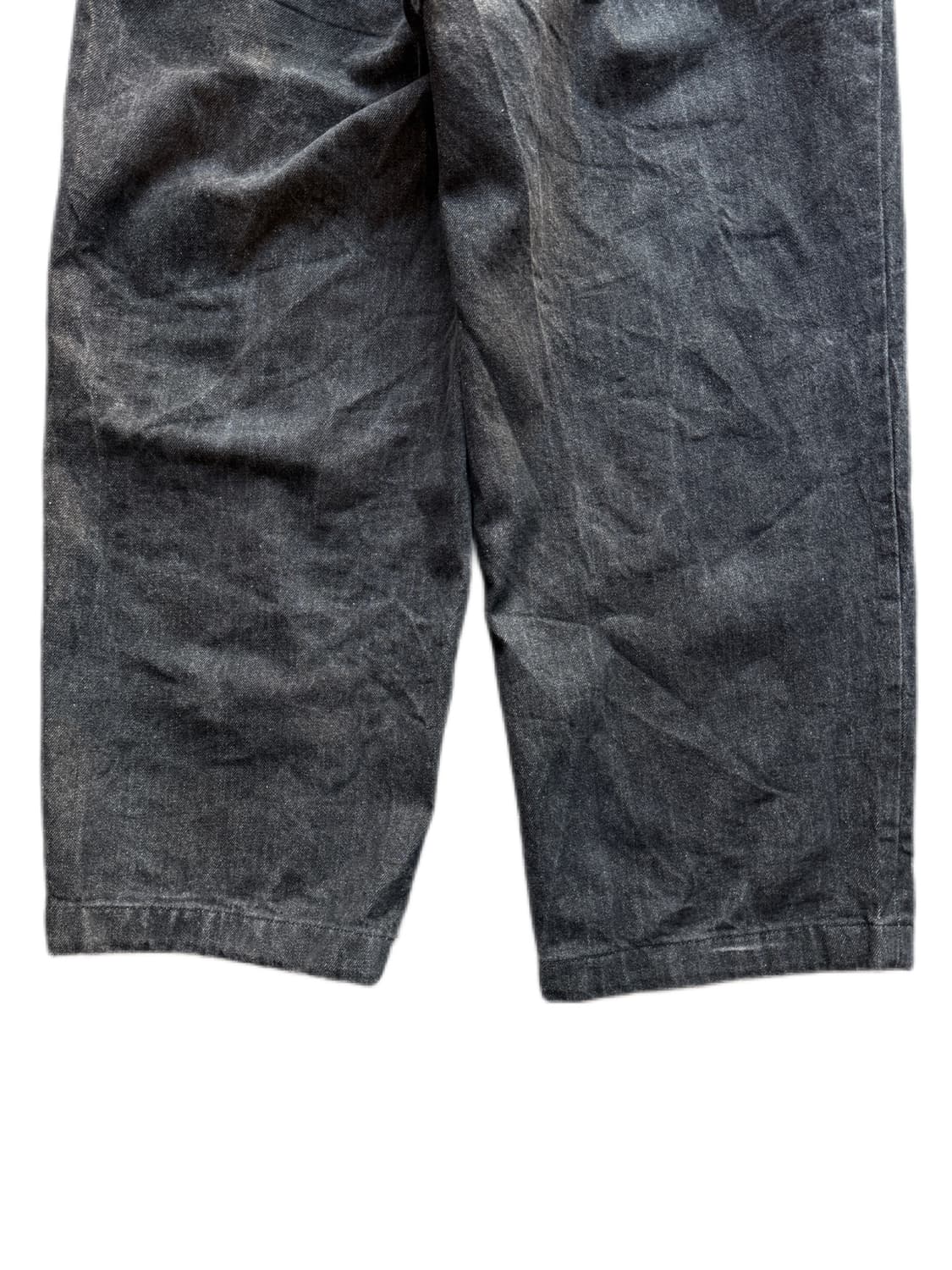 WYM 블랙 데님팬츠 33in 상품이미지5