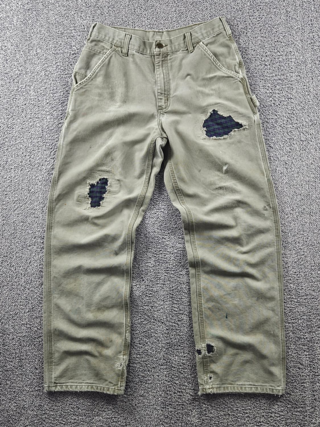 칼하트 리페어 덕 캔버스 카펜터 워크 팬츠 ( 32X32 )/ 11060 상품이미지1