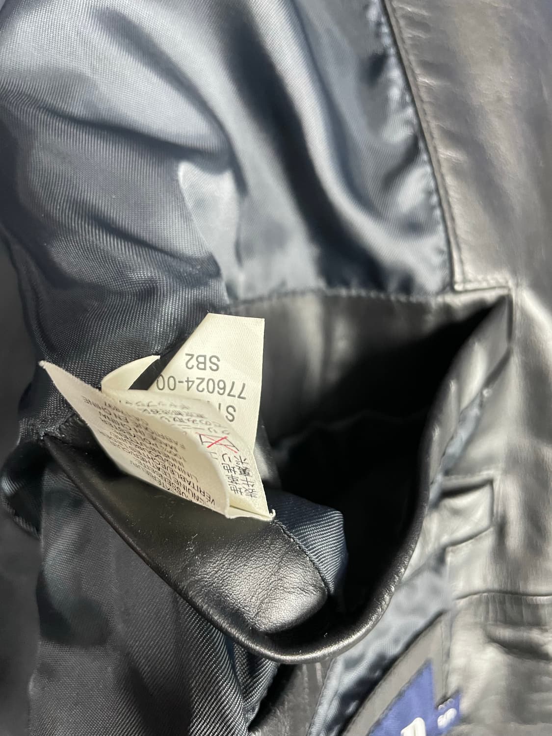 90s GAP 샘플버전 가죽자켓 상품이미지7