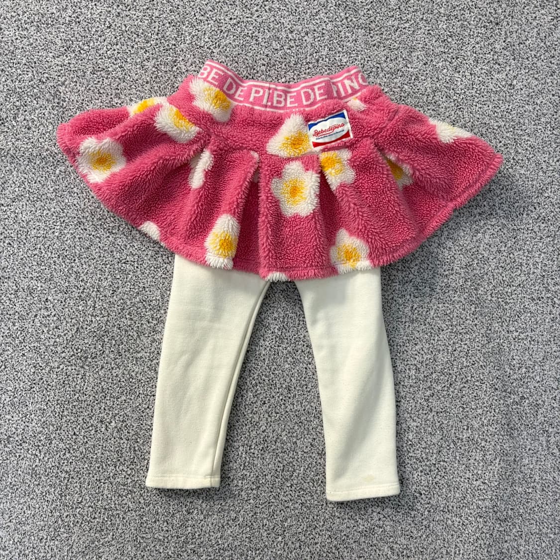 100 베베드피노 덤블 후리스 치마레깅스 0330J 상품이미지3