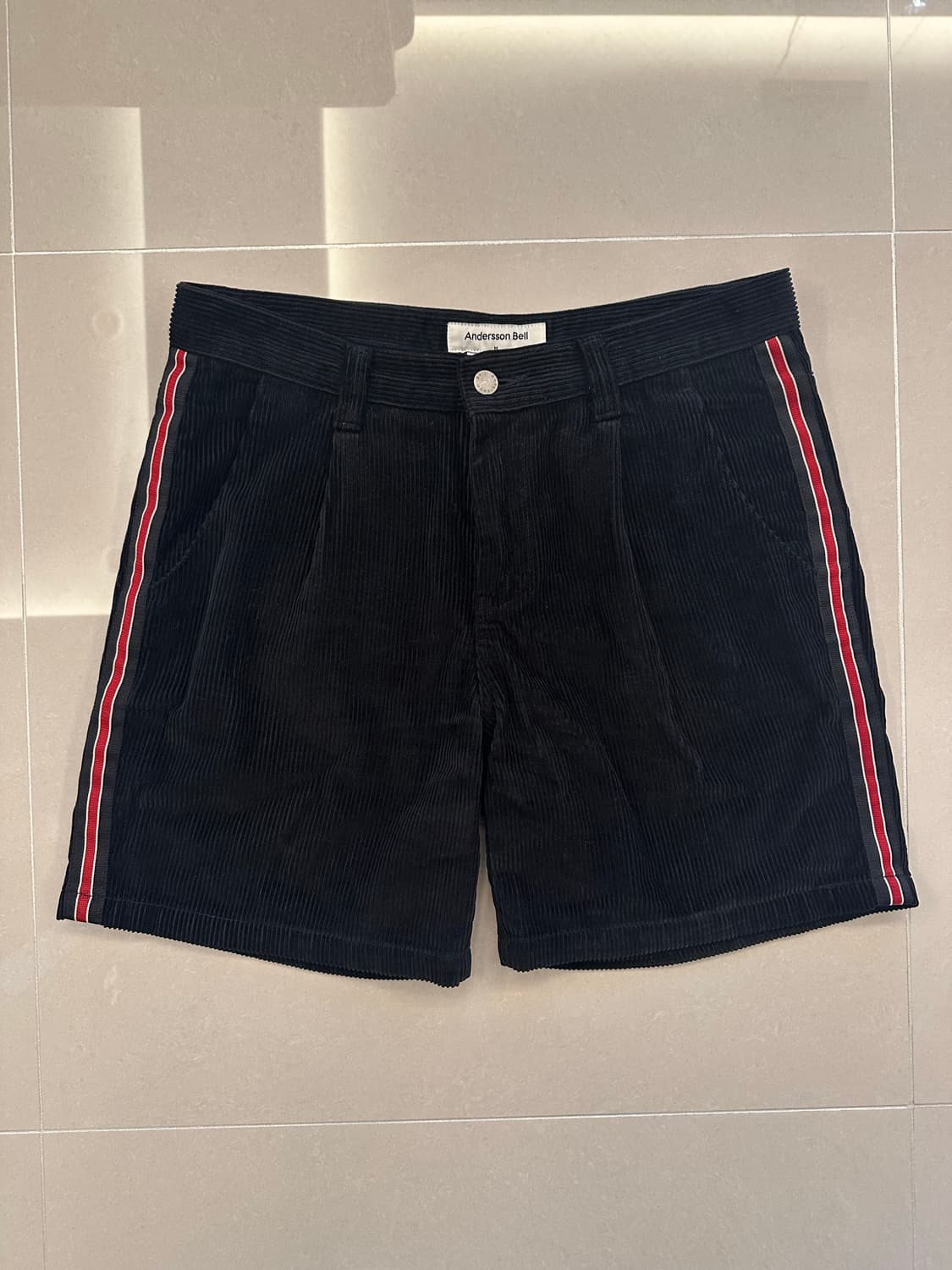 앤더슨벨 코듀로이반바지 상품이미지1