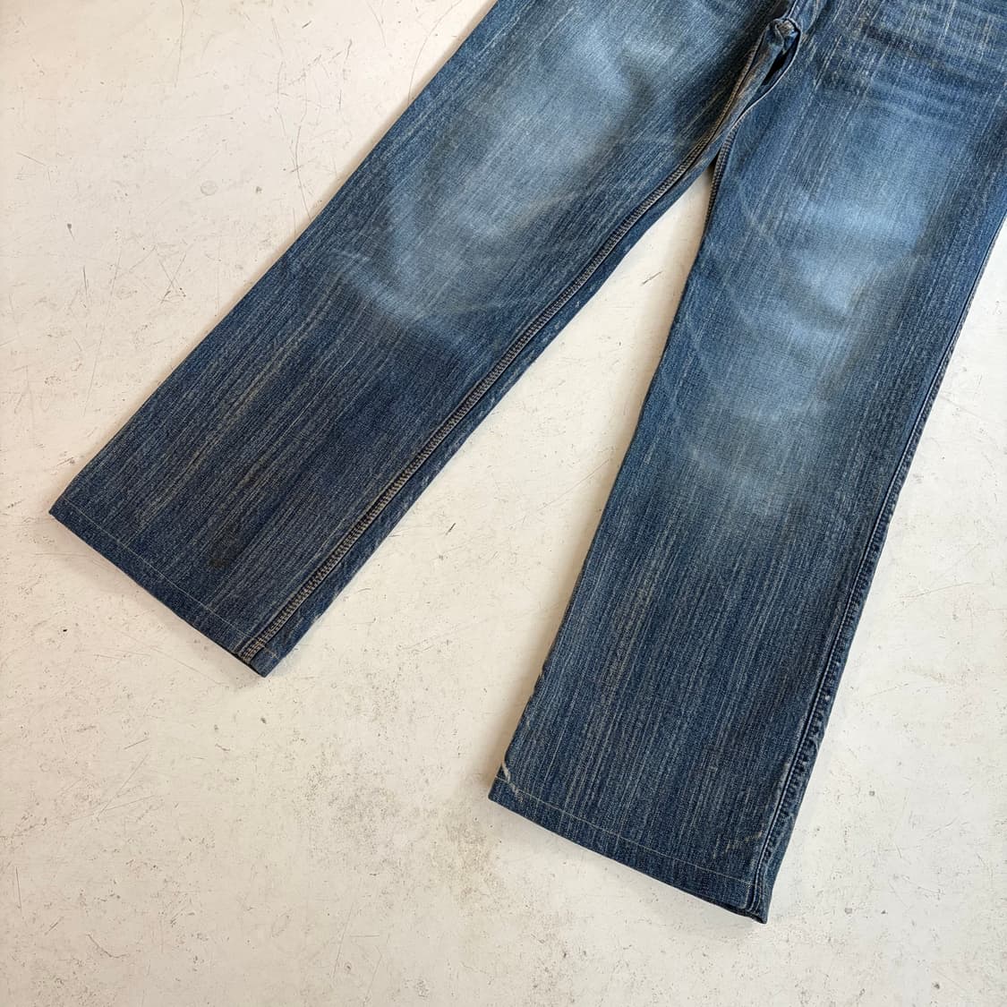디젤 인더스트리 빈티지 와이드 데님팬츠 36 상품이미지3