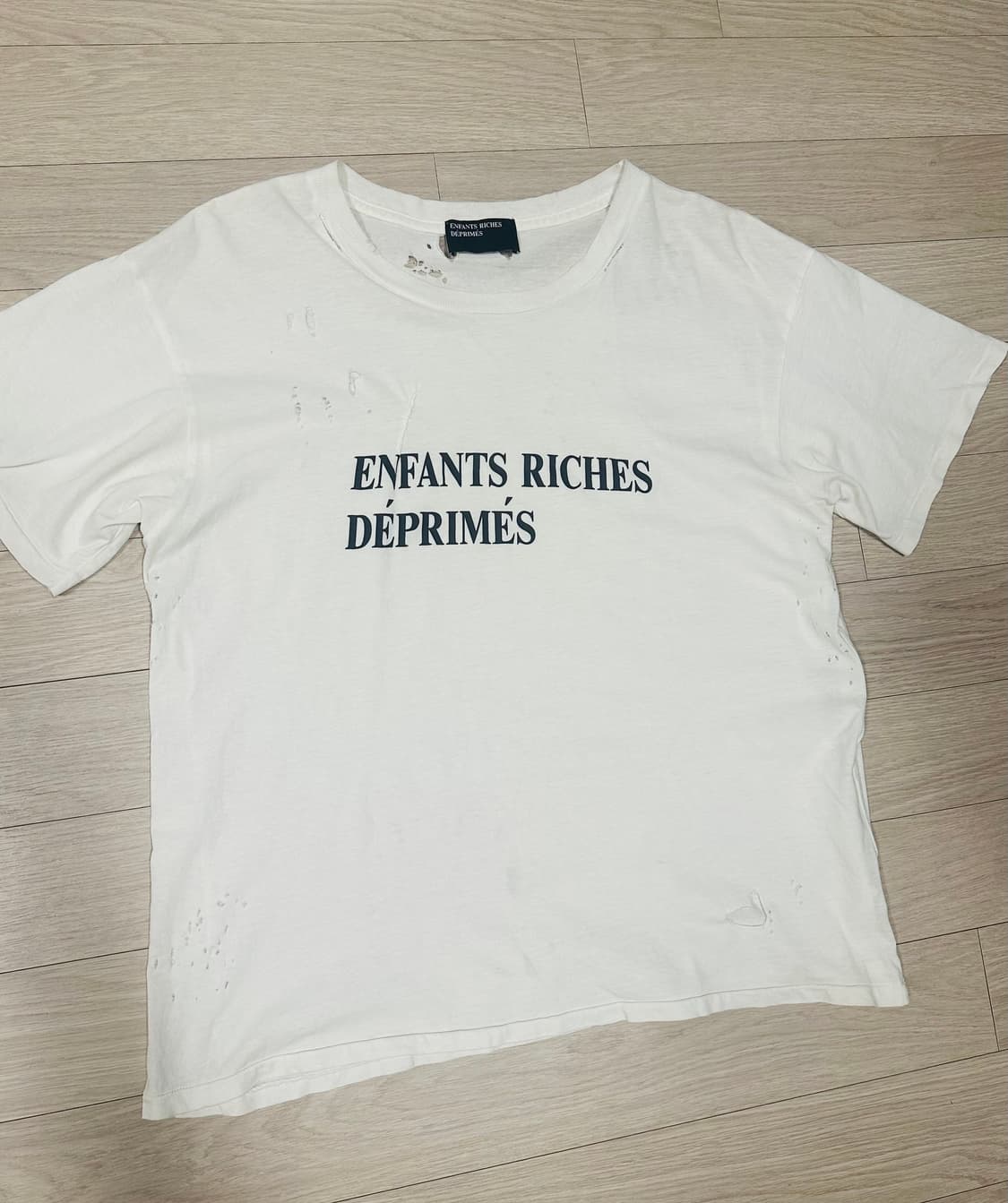 앙팡리쉬데프리메 erd 디스트로이드 클래식 로고 티셔츠 상품이미지2