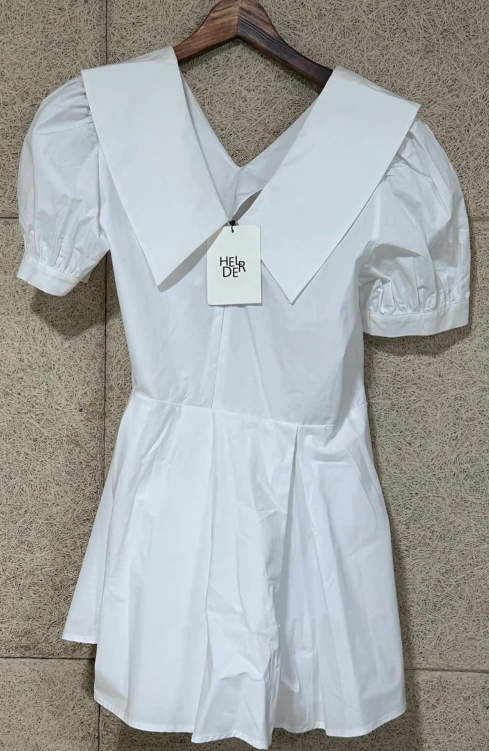 원피스 새상품 화이트 55 M 상품이미지2