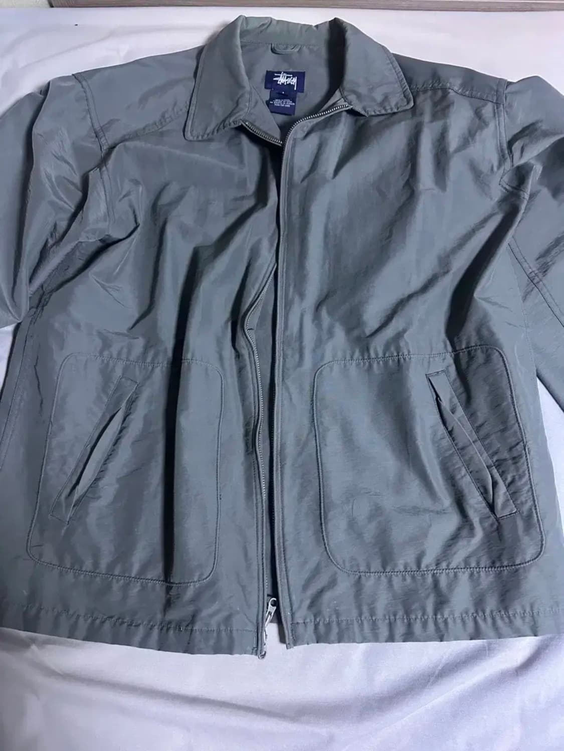 (L) 스투시 올드아카이브 나일론 드리즐러 스포츠자켓 상품이미지1