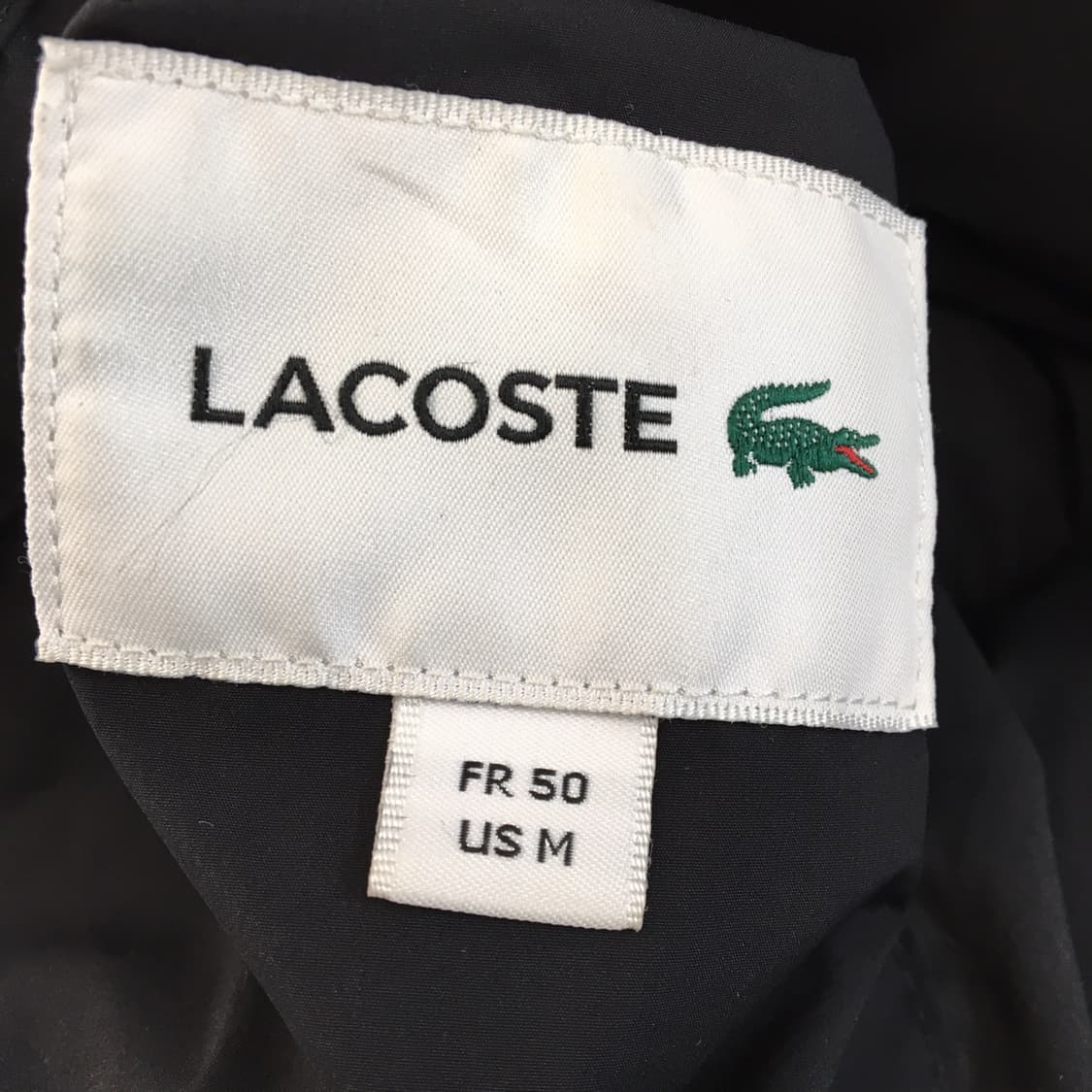 라코스테 구스다운 푸퍼패딩 100 블랙  상품이미지5