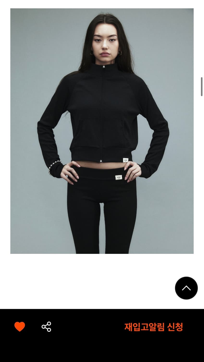 G CLASSIC RIB TRACK ZIP-UP (세트판매) 상품이미지3