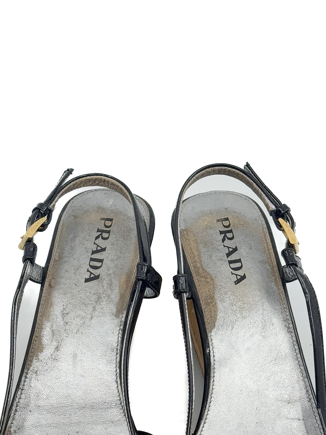 Prada Bamboo Wedge Sandals / 37 상품이미지7