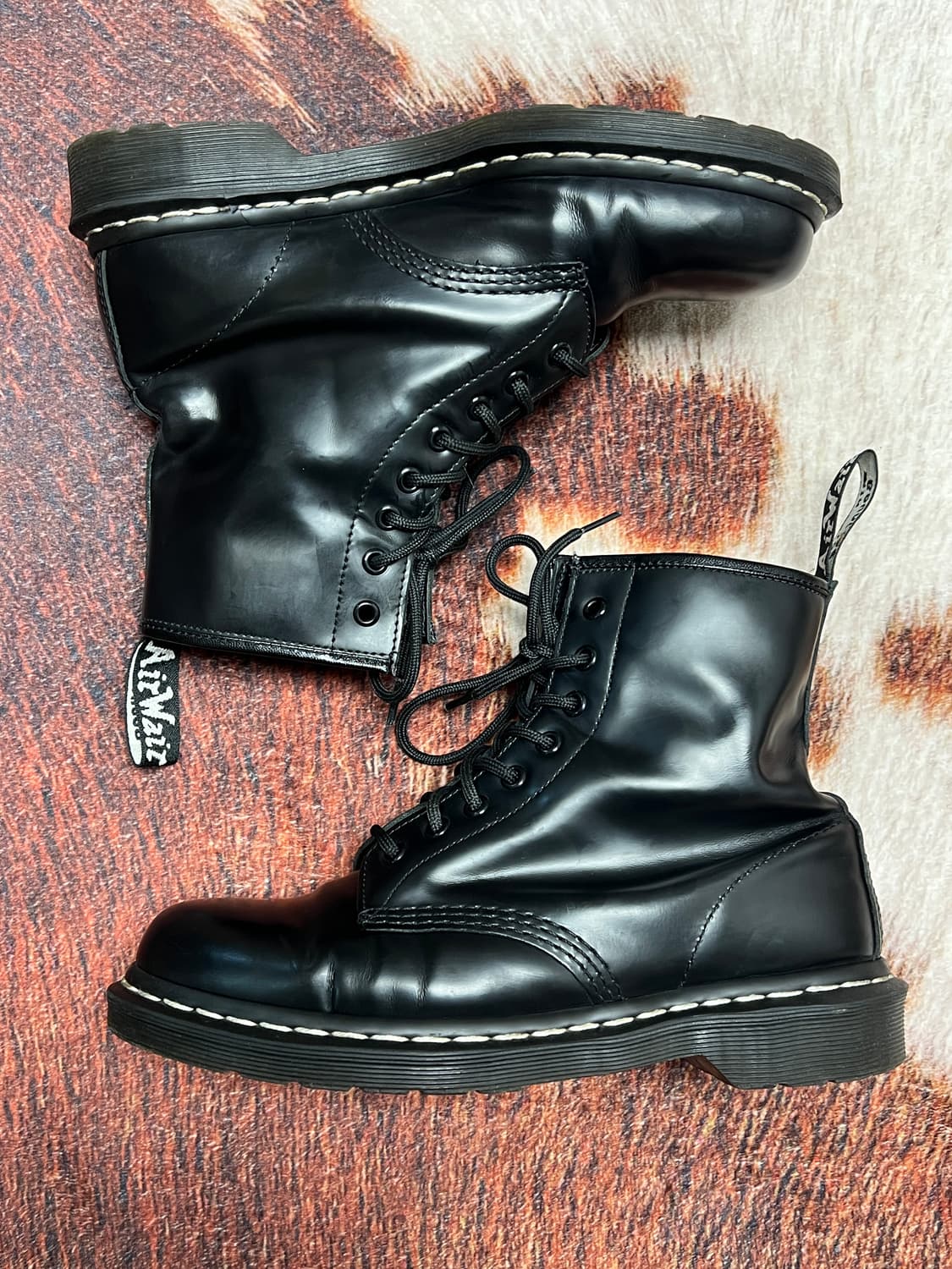 [41] 닥터마틴 1460 WS 8홀 워커 블랙 상품이미지1