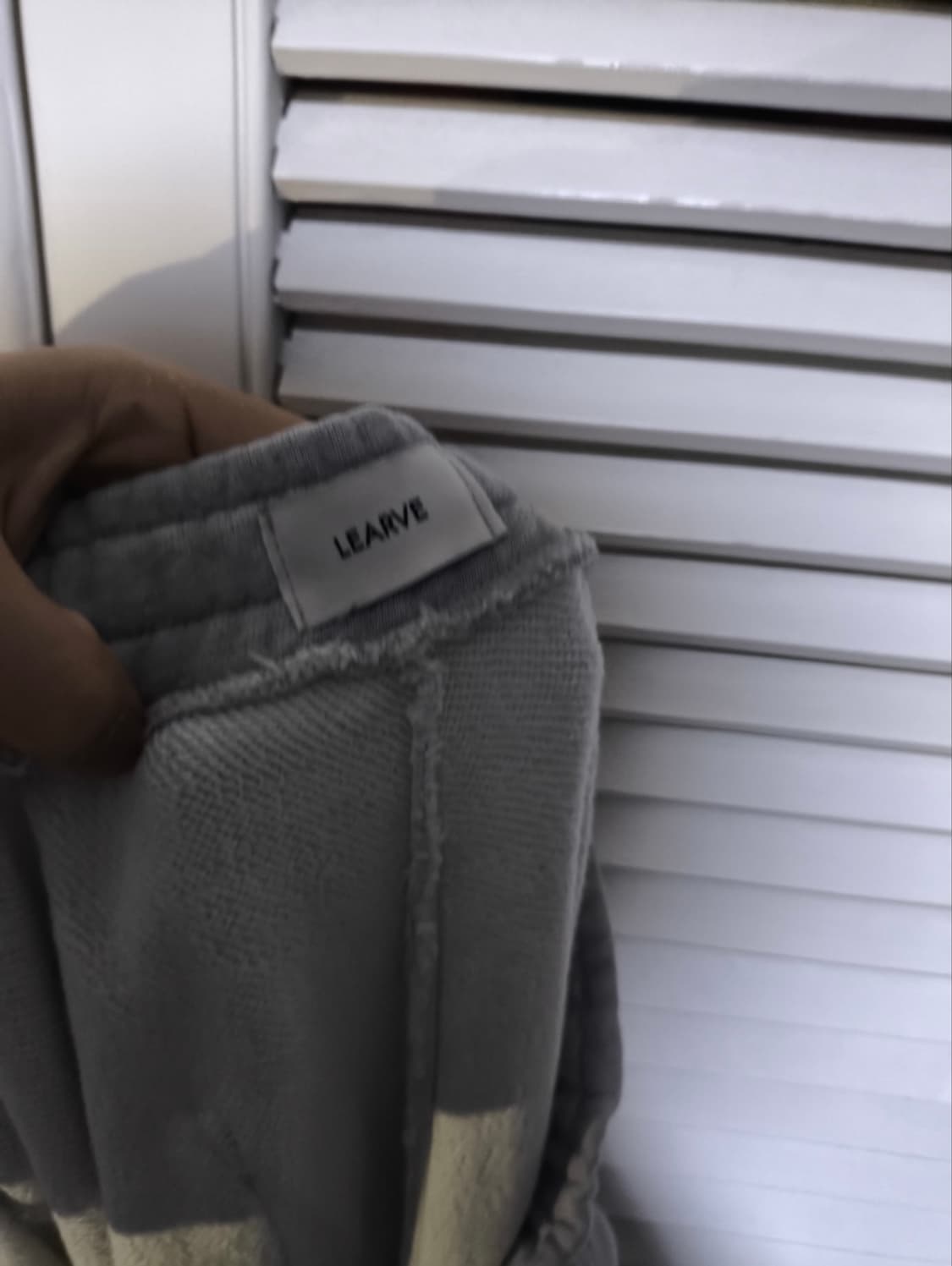 L 르아브 트레이닝바지 와이드 상품이미지5