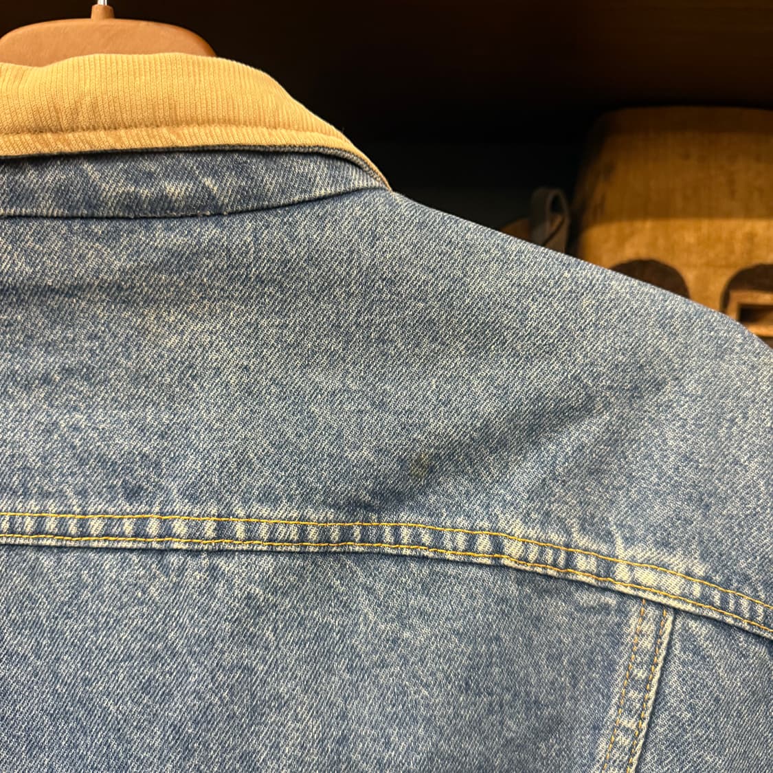 90s LEE 빈티지 리 101J 스톰 라이더 블랭킷 데님 자켓 N000 상품이미지5