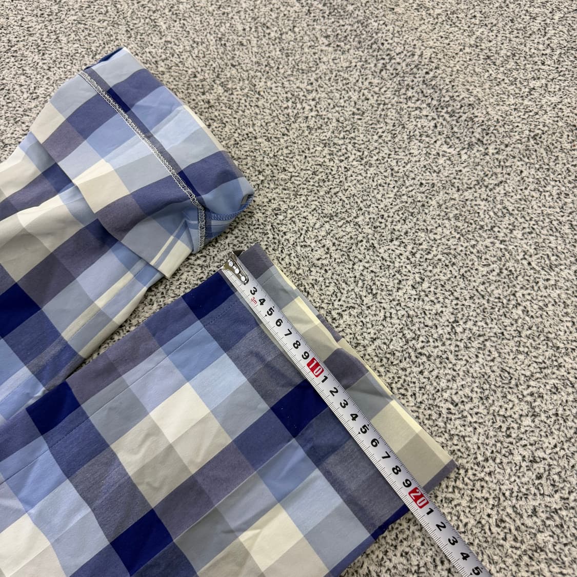 84 헤지스 체크 슬랙스팬츠 0128H2 상품이미지7