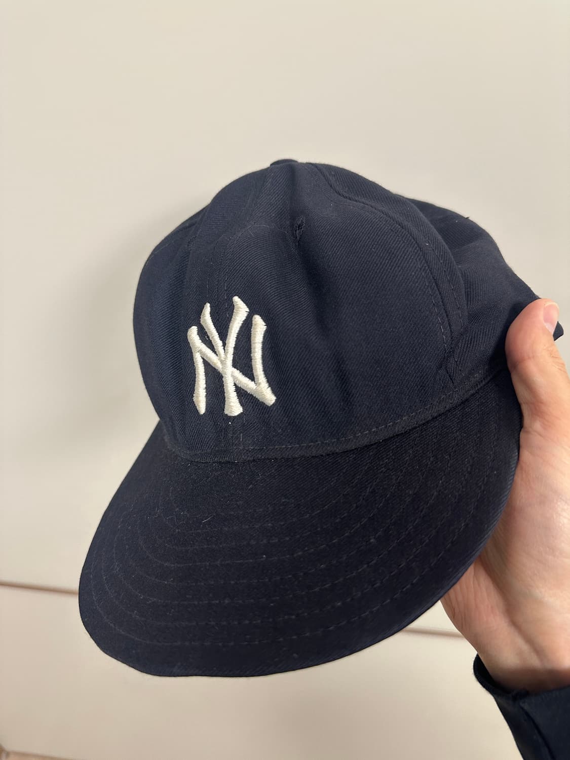 빈티지 8-90s 뉴에라 뉴욕양키스 모자 59fifty 다크네이비 상품이미지2