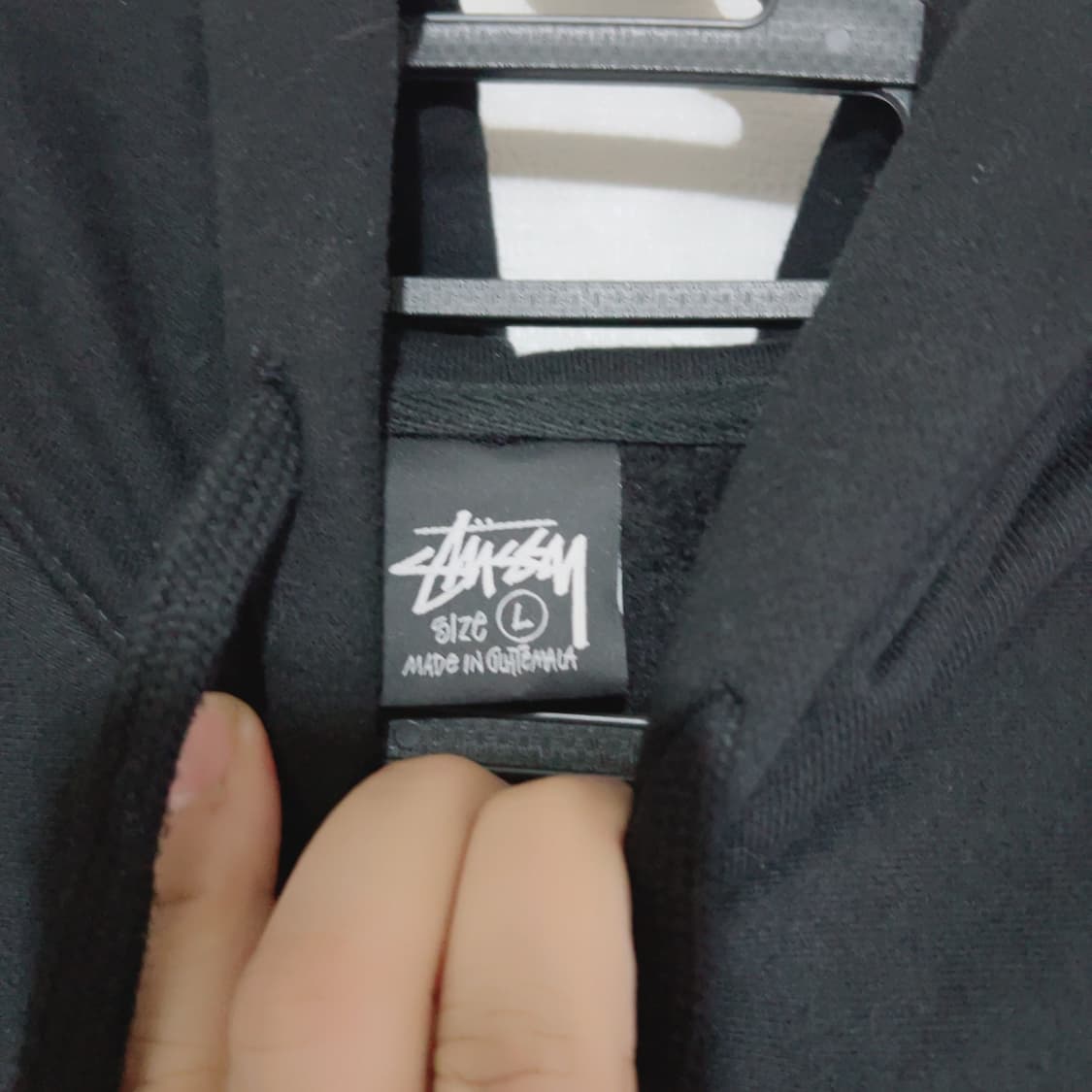 스투시 블랙 빅사이즈 봄 공용 후드티 상품이미지4