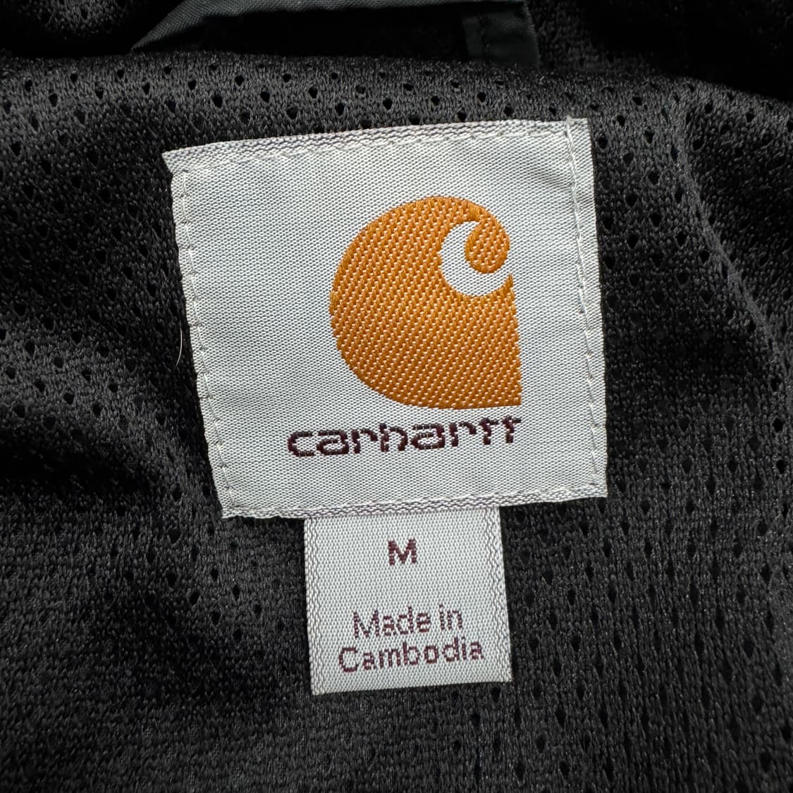 칼하트 투포켓 락포드 바람막이 자켓 블랙 상품이미지5