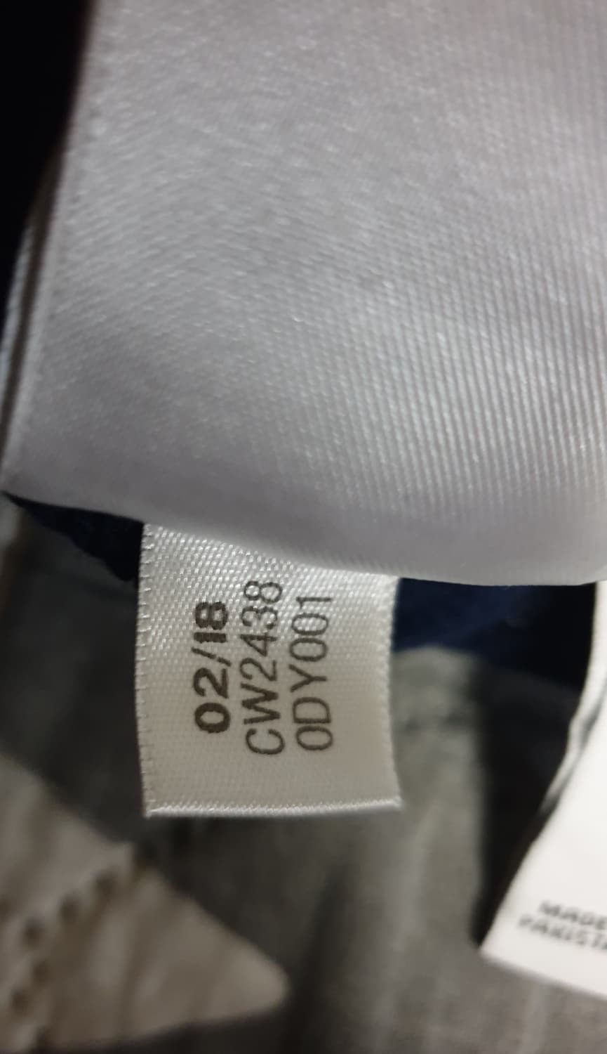 아디다스 파이어버드 코튼 하프팬츠 네이비 (M) 상품이미지5