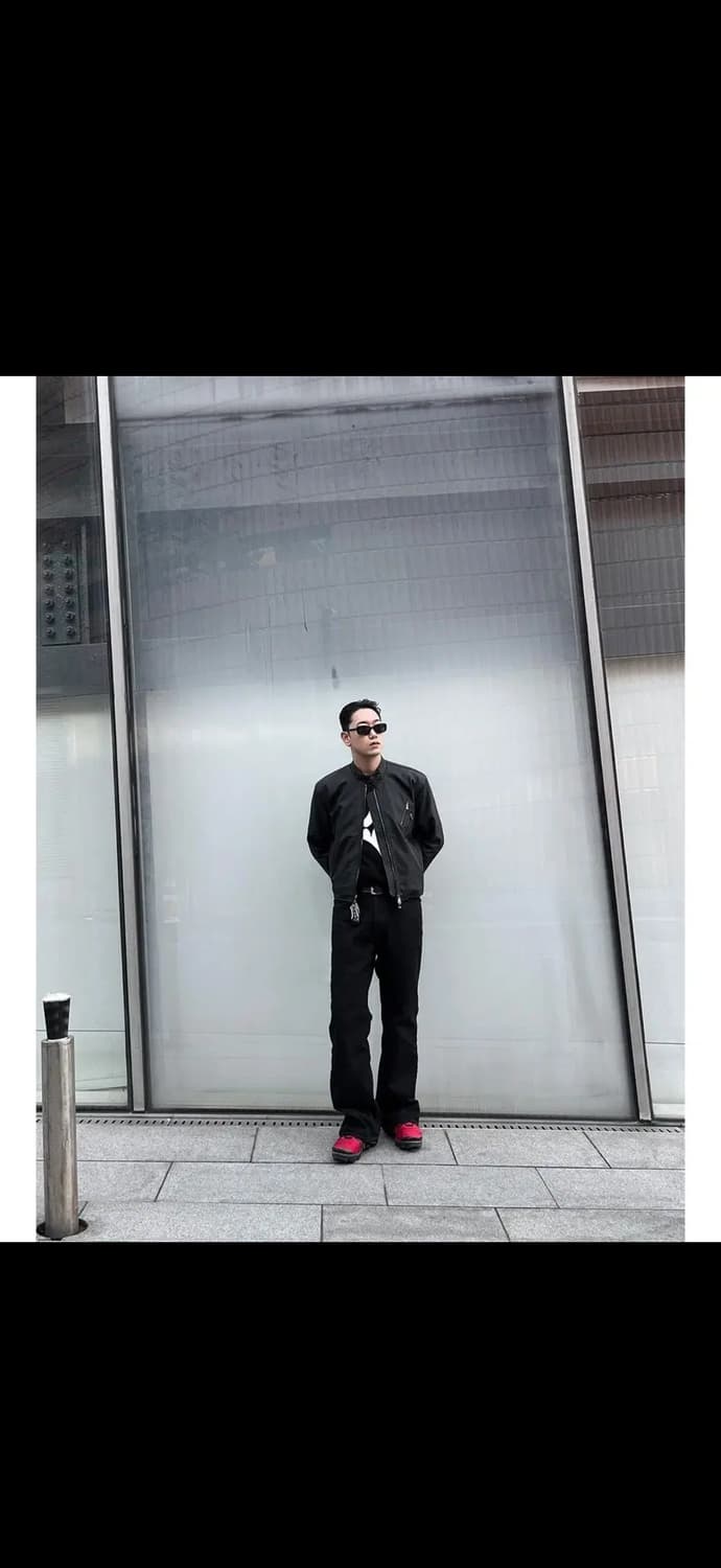 플랫탑 레더자켓 상품이미지3