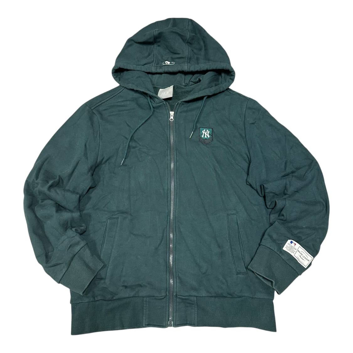 ✨ (바배) MLB 그린 후드 집업 상품이미지1